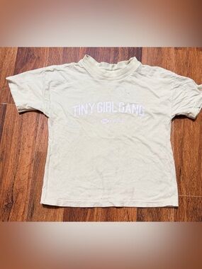 Tiny Girl Gan Short Sleeve Kids Graphic Tee